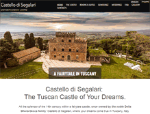 Tablet Screenshot of castellosegalari.com